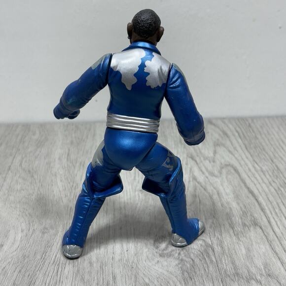 1997 WWF WWE Jakks Flash Funk Too Cold Scorpio Wrestling Figure WCW NWA - Picture 5 of 6